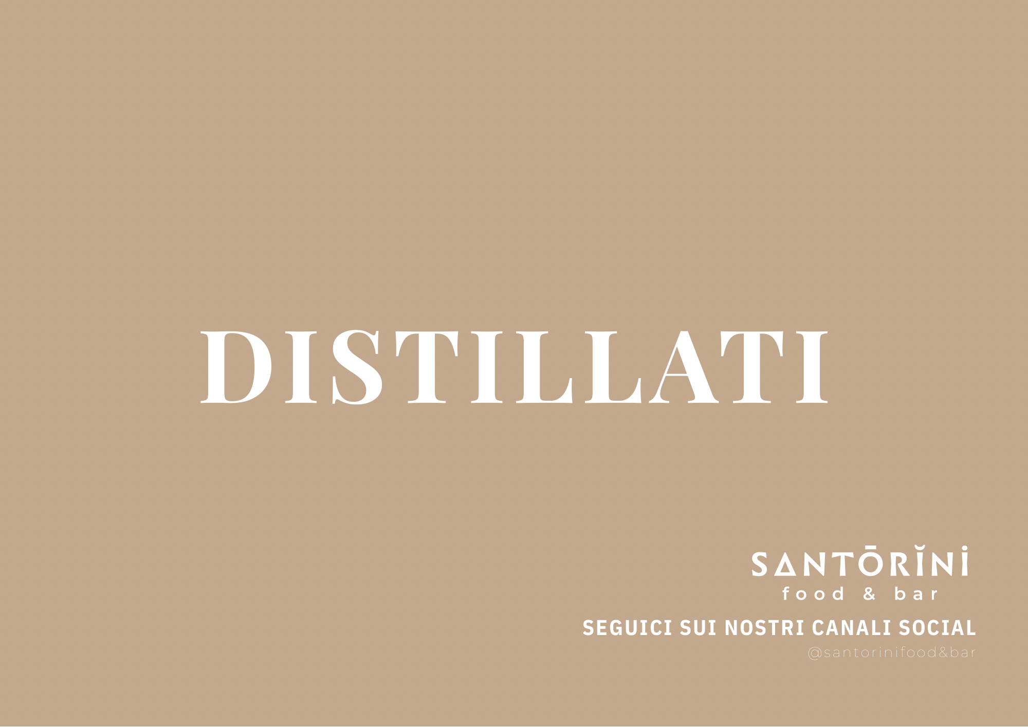 DISTILLATI